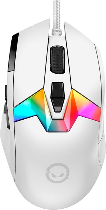 Image du produit Lorgar Computer mouse MSP80, 8000 Hz Gaming Mouse Pro, White (Filaire)