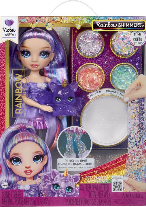 Actual product image Nobrand Rainbow High Regenbogen Schimmers + Schleim Violet