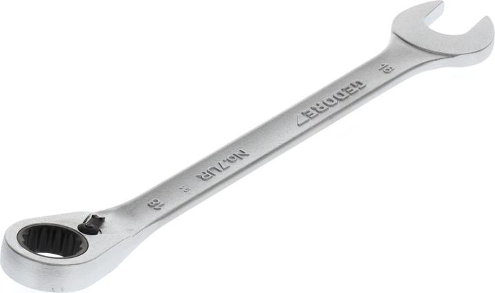 Actual product image Gedore 7 UR 18 Open-end spanner with ring ratchet, reversible, UD 18 mm (18 mm)