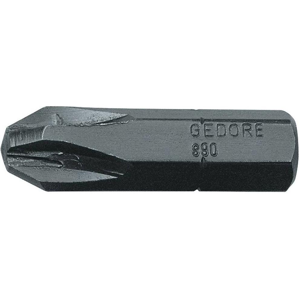 Gedore, Bits, 890 PZD Schraubendreherbit Kreuzschlitz PZ 2 (8,0 mm)