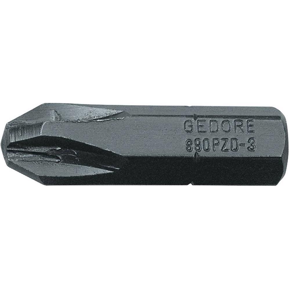 Gedore, Bits, 890 PZD Schraubendreherbit Kreuzschlitz PZ 3 (3)