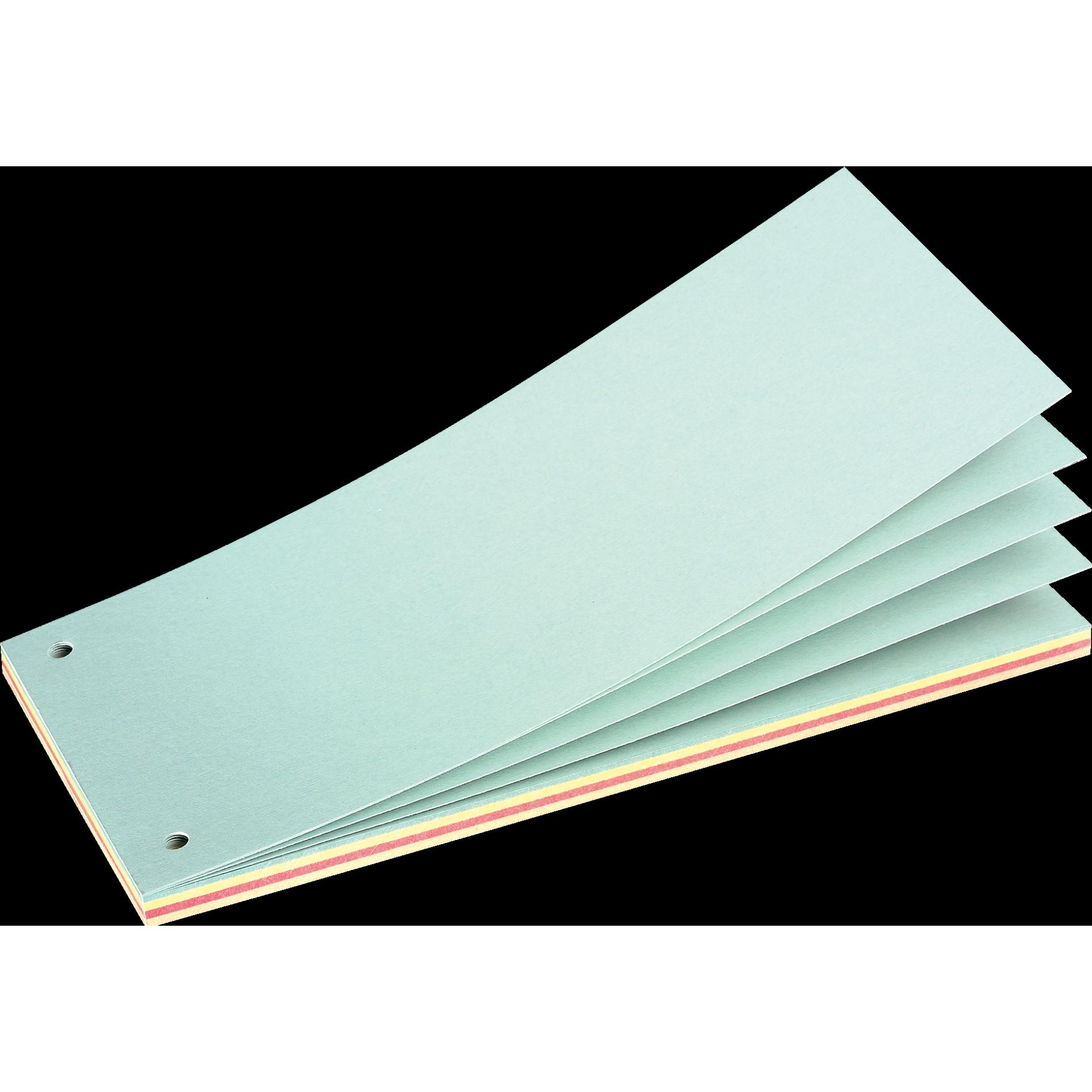 Herlitz, Heft + Block, Trennstreifenblock 10.5 x 24 cm, 40 Stk. - farbsortiert (A4)