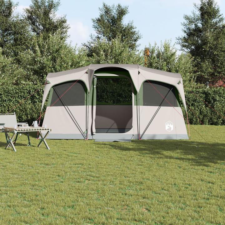 Image du produit VidaXL Tente familiale avec fenêtres Dôme Vert 10 personnes étanche à l'eau (Tente igloo, 12.50 kg, 9+ personnes)