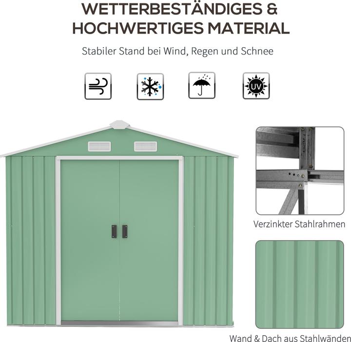 Produktbild Outsunny Gartenschuppen