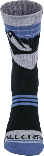 Actual product image Vallerret Merino Wool Sock- Blue - EU 36-40 (36 - 40)