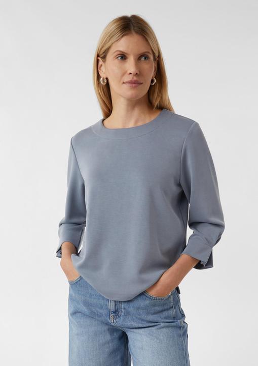 Produktbild Comma Sweatshirt Weiches Sweatshirt mit 3/4-Ärmeln (40)