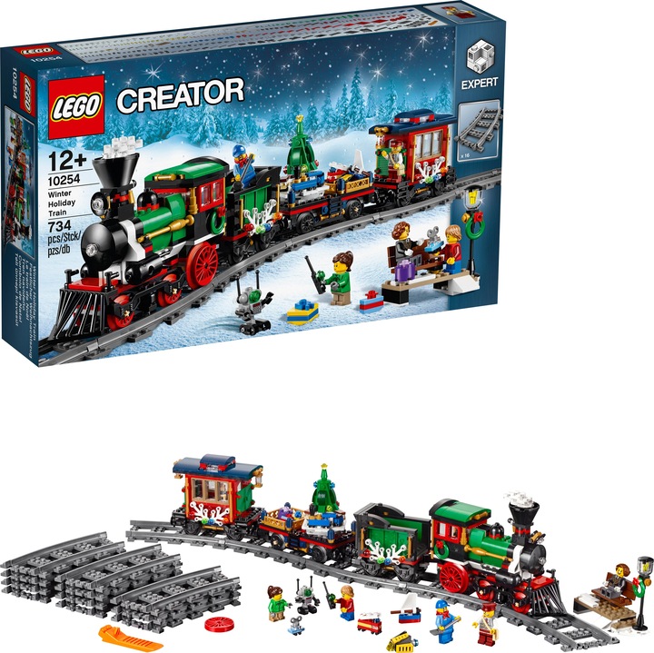 Actual product image LEGO Creator Festive Christmas Train (10254, LEGO Creator Expert)