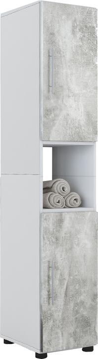 Produktbild VCM Holz Badmöbel Hochschrank Flandu (31 x 30 x 153 cm)