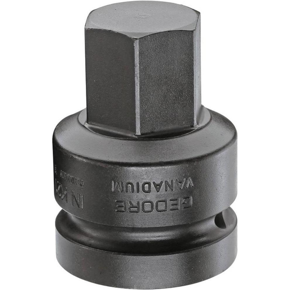 Gedore, Steckschlüssel + Stecknuss, IN K 21 32 Kraftschraubereinsatz 1" Innen-6-kant 32 mm (32 mm)