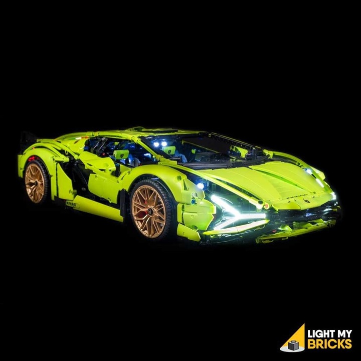 Produktbild Light my bricks LED Licht Set für LEGO Lamborghini Sián FKP 37
