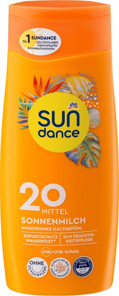 dm Sundance Lait solaire (Lait solaire, SPF 20)