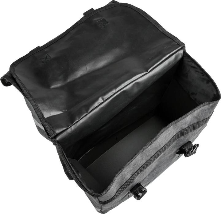 Immagine prodotto Lastpak Fahrradtasche doppelt 35 Ltr Canvas grau (35 l, Borsa portapacchi)