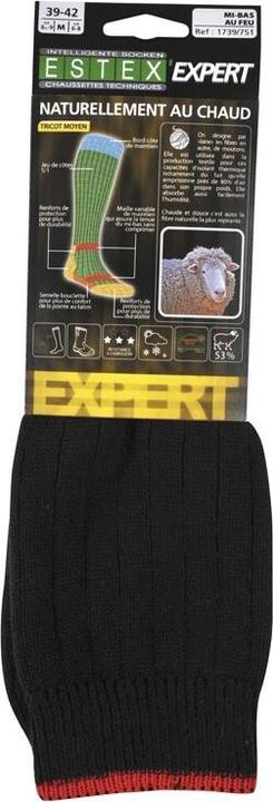 Image du produit Estex chaussettes mi bas au feu (39, 42)