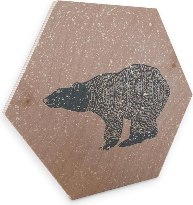Immagine prodotto Trenddeko Orso polare blu (35 x 30 cm)