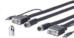 Immagine prodotto Vivolink Pro VGA + Audio Cross Wall 15M (15 m, VGA)