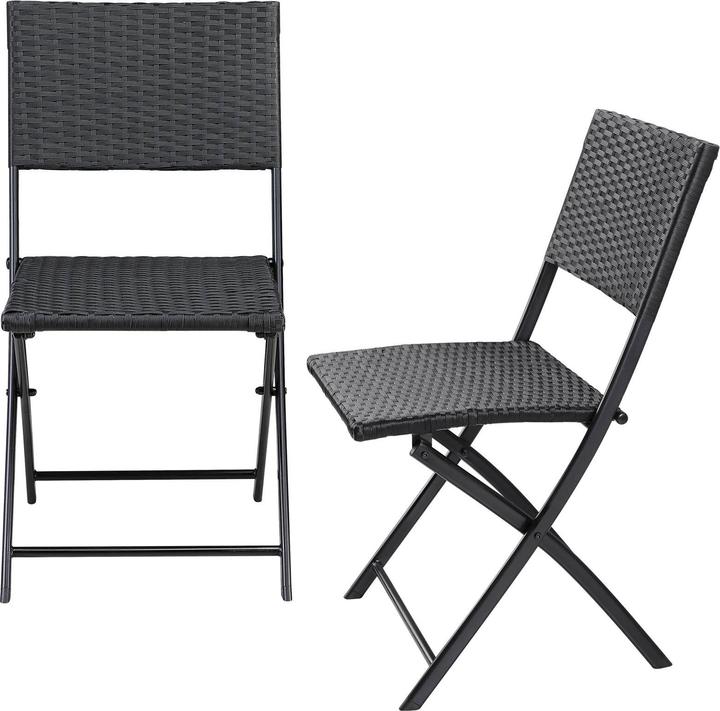 Immagine prodotto Casaria Sedia pieghevole in Poly Rattan (4x Set)