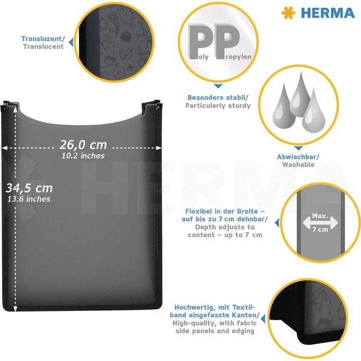 Produktbild HERMA Heftbox (A4, 1x)