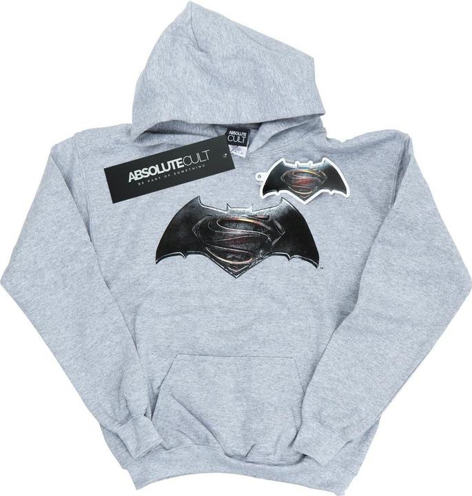 Image du produit - Sweat à capuche BATMAN SUPERMAN LOGO - Homme (S)