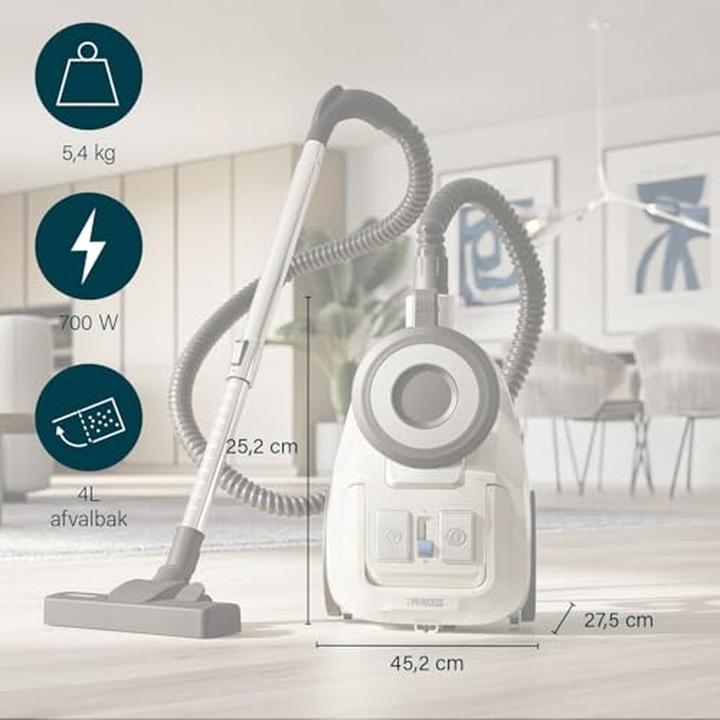 Actual product image Princess 01.335080.01.001 Vacuum cleaner without bag 700W