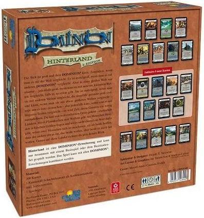 Actual product image Rio Grande Games Dominion® Hinterland 2nd Edition (DE Expansion) (German)