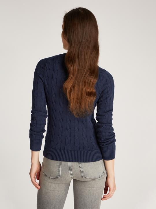 Produktbild Tommy Hilfiger Co Cable Mid Gg Ls C-Nk Swt (3XL)