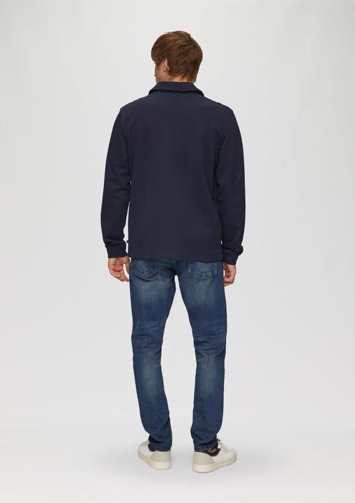 Produktbild s.Oliver Sweatshirt Jacke Sweatjacke mit Eingrifftaschen (XXL)