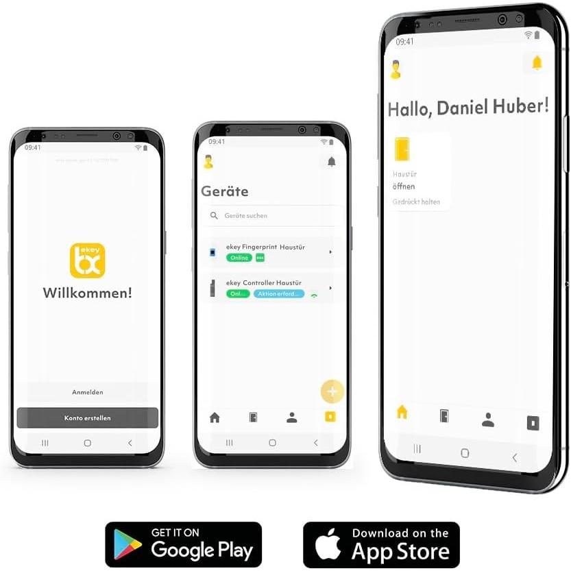 Ekey, Controllo Degli Accessi, Set Di Impronte Digitali Sline (Impronta)