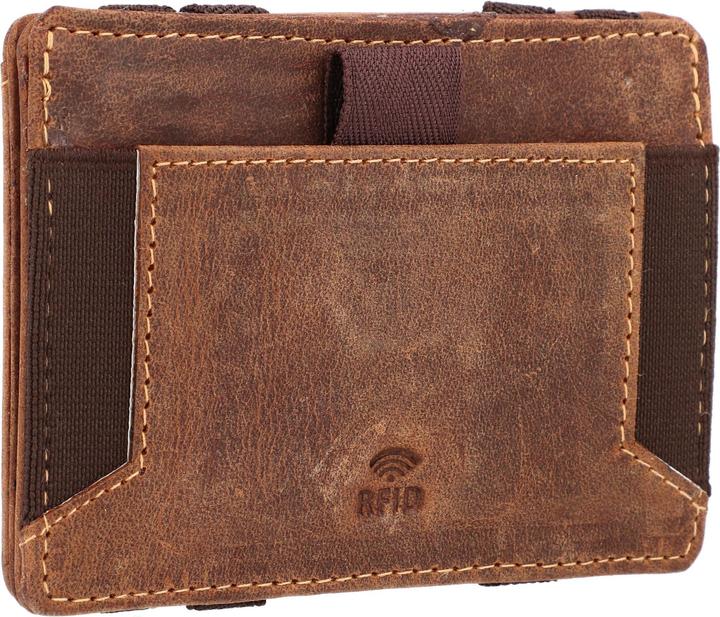 Immagine prodotto Greenburry Portafoglio Magic vintage RFID in pelle 10 cm