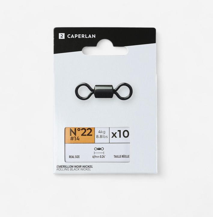 Image du produit Caperlan Émerillon Acier Set de 10