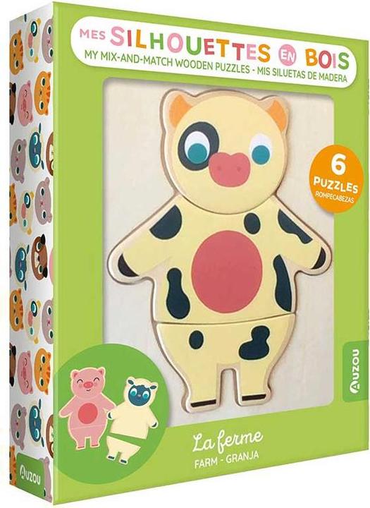Mes silouhettes en bois : La ferme