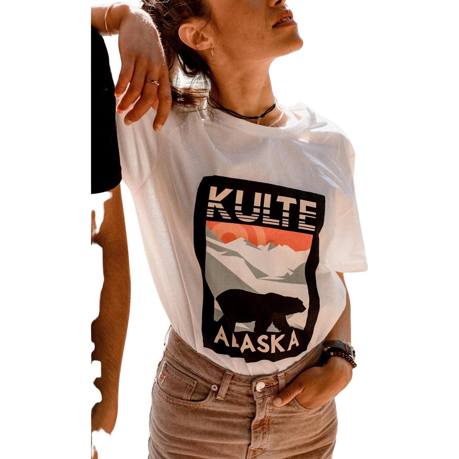 Kulte, Herren, Shirt, t-shirt, Weiss, (XS)
