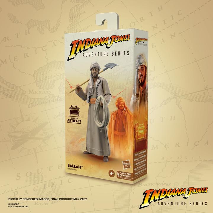 Immagine prodotto Hasbro Indiana Jones Adventure Series Action Figure Sallah (I Predatori dell'Arca Perduta) 15 cm