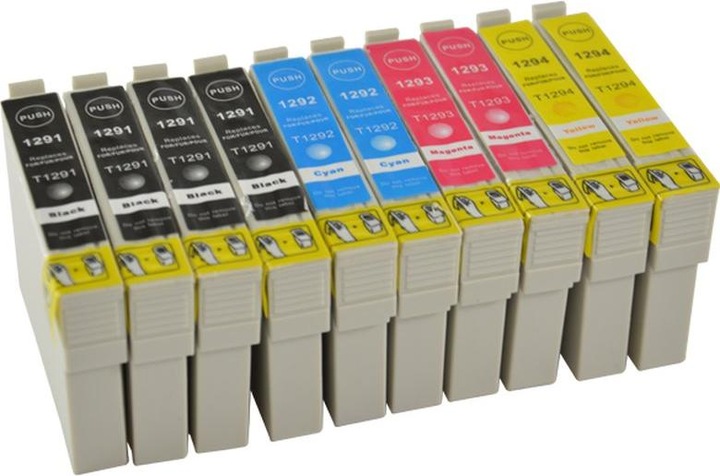 Produktbild Hermex Alternative Tintenpatrone zu Epson T1295 (M, BK, C, Y)