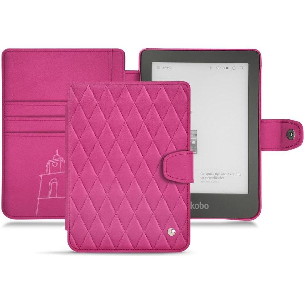 Thumbnail - Noreve Lederschutzhülle Wallet (Clara HD), eReader Zubehör, Rosa