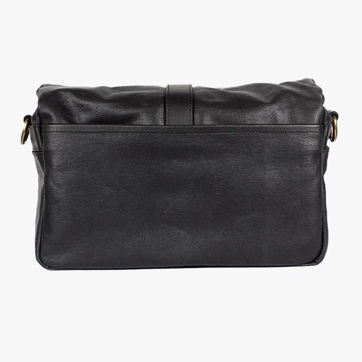 Produktbild Bronkey Paris Canvas-Crossbody-Tasche, Schwarz (Kamera Schultertasche)