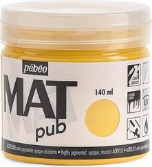 Produktbild Pebeo Acrylic Mat Pub (Goldgelb, 140 ml)