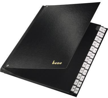 Image du produit Bene Classeur à levier A-Z Polyproylène noir 24 compartiments (1 x)