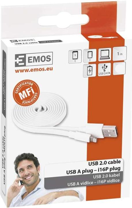 Immagine prodotto Emos 1m USB 2.0 (1 m, USB 2.0, 12 W)