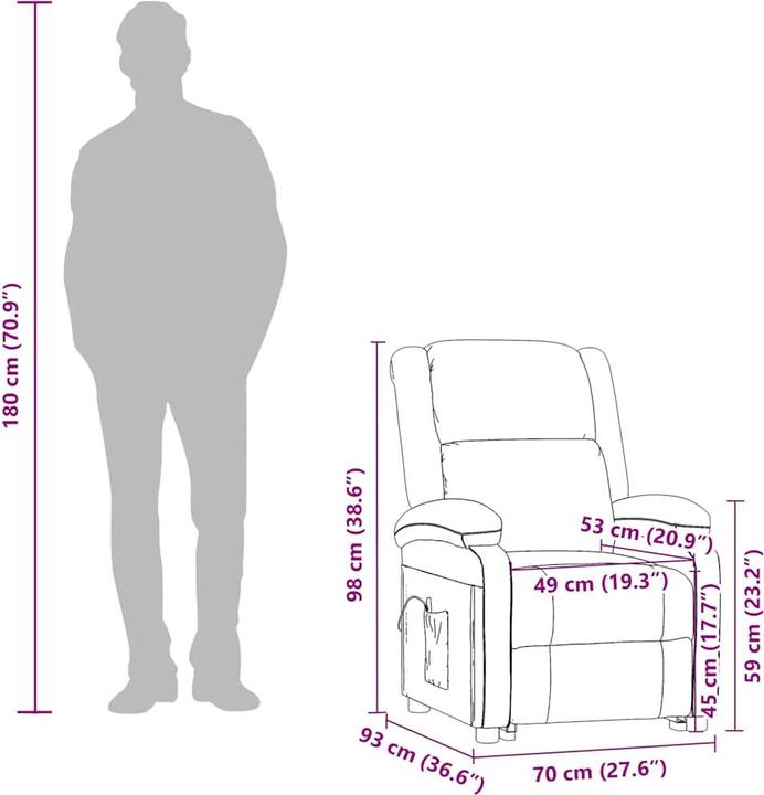 Actual product image vidaXL Tedmund