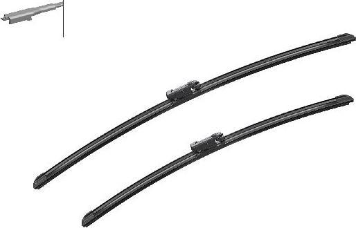 Actual product image Bosch Automotive Windscreen wiper Aerotwin Multiclip A212S