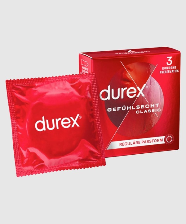 Produktbild Durex Gefühlsecht Classic (3 Stk.)