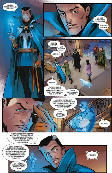 Image du produit Panini Der Tod von Doctor Strange (Allemand, Jed MacKay, Lee Garbett, 2022)