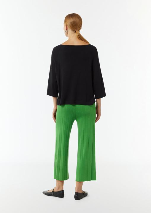 Image du produit Comma Strickpullover Feinstrickpullover mit weiten Ärmeln (S)