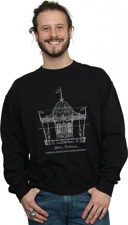 Image du produit Disney - Sweat MARY POPPINS CAROUSEL SKETCH - Homme (XXL)