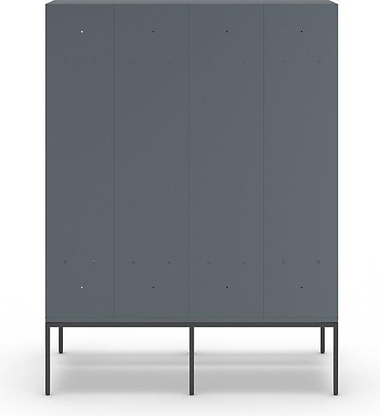 Actual product image Wolf Clothes locker with bench underneath (160 cm, 214 cm)