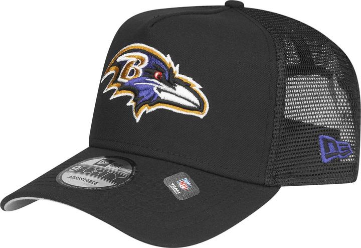 Image du produit New Era A-Frame Snapback Trucker Cap - Baltimore Ravens (Taille unique)