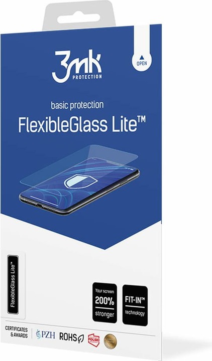 Actual product image 3MK FlexibleGlass Lite Garmin Edge Explore 2 Szkło Hybrydowe Lite