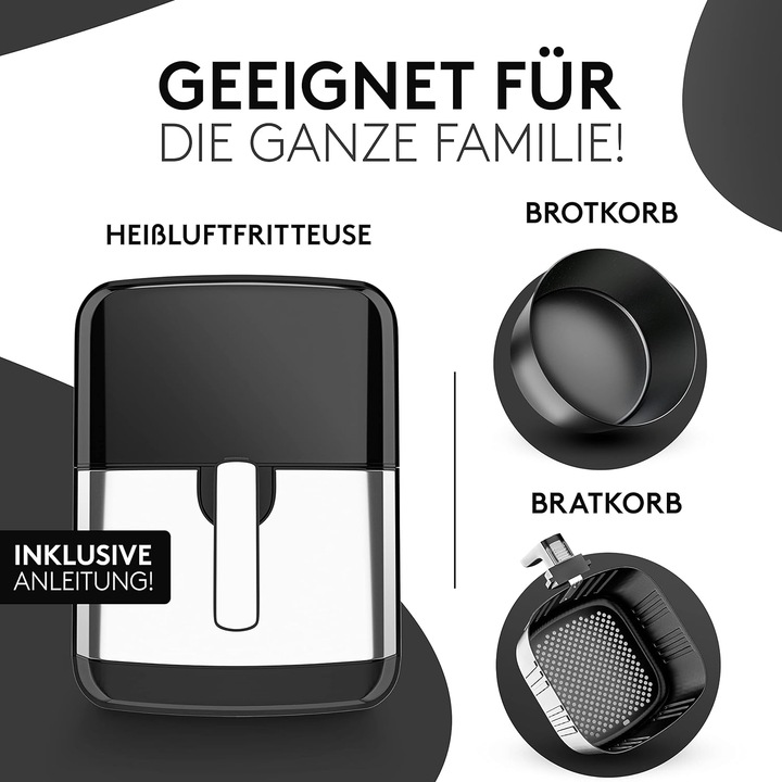 Actual product image Vandenberg Hot air fryer