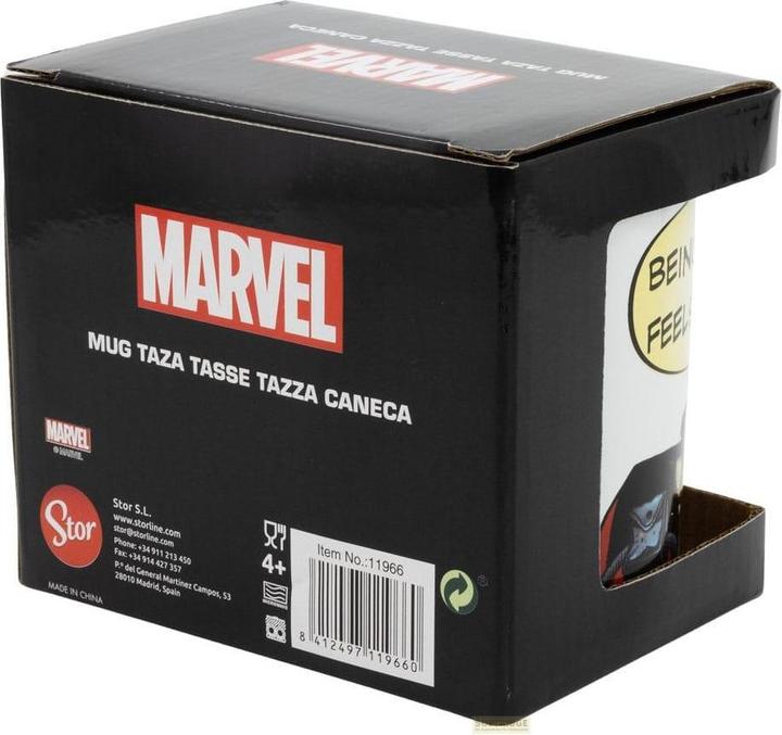 Actual product image Stor Mug Ceramic Marvel Deadpool 325ml STR11966 (325 ml)