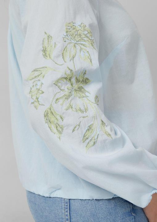 Immagine prodotto s.Oliver Baumwollbluse im O-Shape mit Stickerei (46)